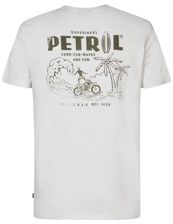 Petrol Men T-Shirt SS Classic Print M-1040-TSR635