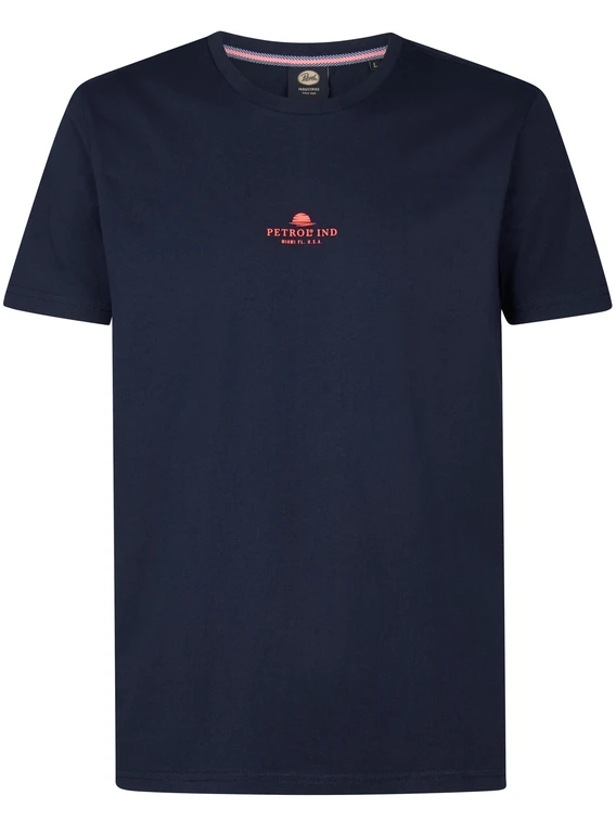 Petrol Men T-Shirt SS Classic Print M-1050-TSR117