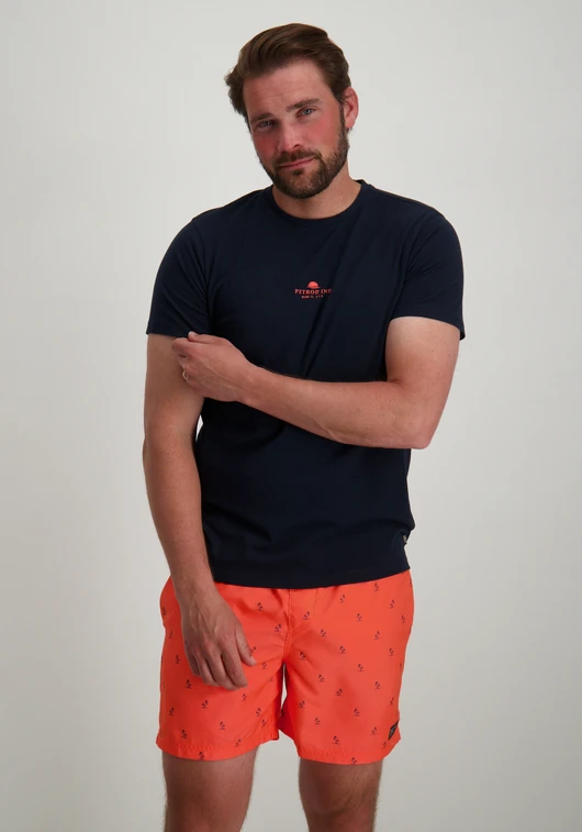 Petrol Men T-Shirt SS Classic Print M-1050-TSR117