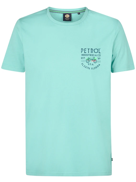 Petrol Men T-Shirt SS Classic Print M-1050-TSR603