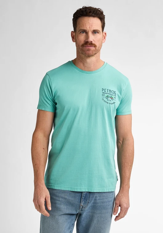 Petrol Men T-Shirt SS Classic Print M-1050-TSR603