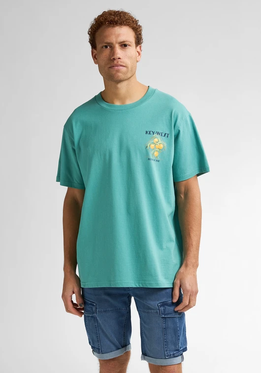 Petrol Men T-Shirt SS Classic Print M-1050-TSR649