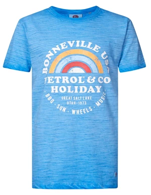 Petrol Men T-Shirt SS Classic Print M-2020-TSR608