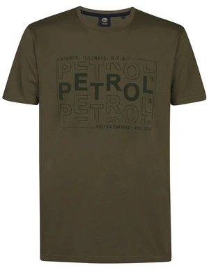 Petrol Men T-Shirt SS Classic Print M-3050-TSR125