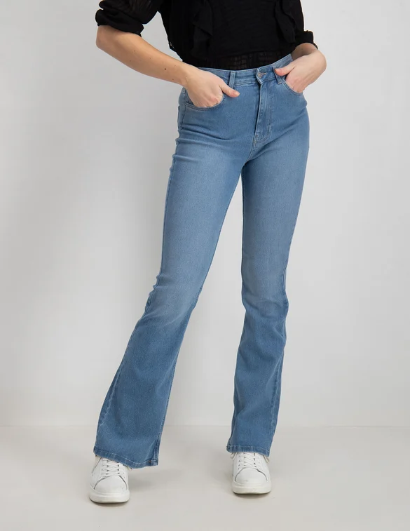 Pieces PCPEGGY FLARED HW JEANS LB NOOS BC 17123711