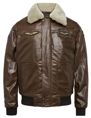 PME Legend Bomber jacket HUDSON Buff Leather PLJ2208700