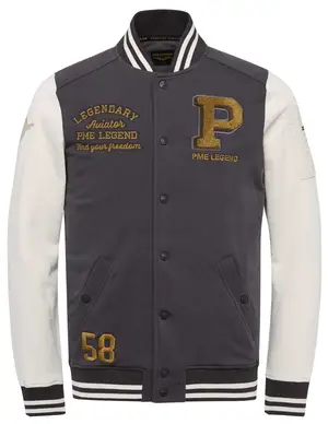 PME Legend Button jacket french terry PSW2302413
