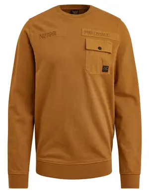 PME Legend Crewneck light terry garment dyed PLS2310452