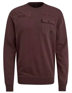 PME Legend Crewneck light terry garment dyed PLS2310452