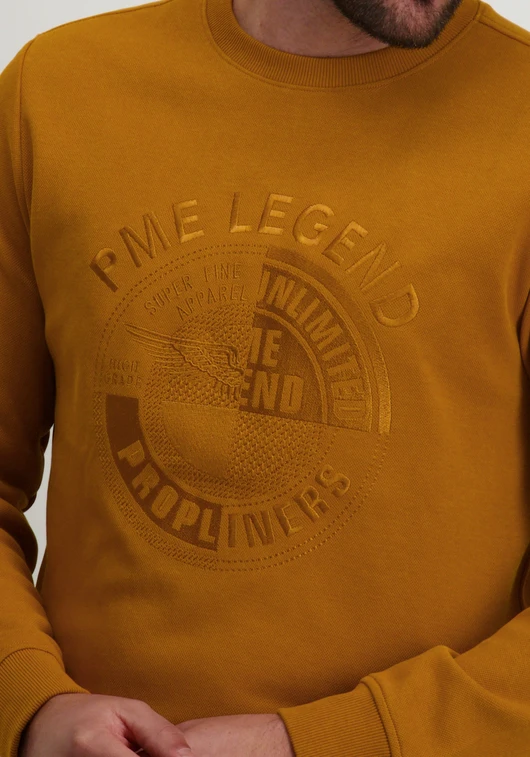 PME Legend Crewneck pique double face sweat PSW2410472