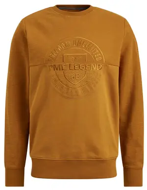 PME Legend Crewneck slub-look jacquard sweat PSW2310460