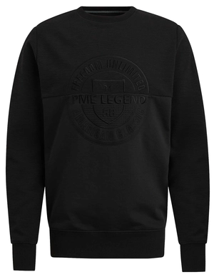 PME Legend Crewneck slub-look jacquard sweat PSW2310460