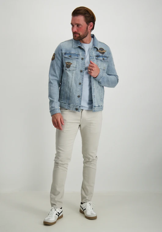 PME Legend DENIM JACKET SUMMER BLUE TONE PDJ2502701