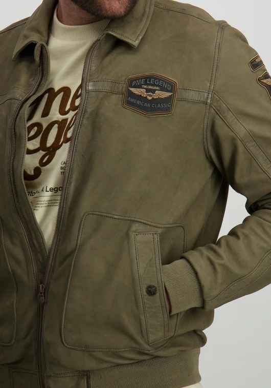 PME Legend Flight jacket SUMMER HUDSON Sheep PLJ2502700