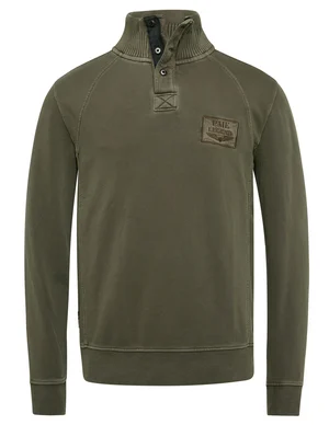 PME Legend Half button + zip collar terry swe PSW2209433