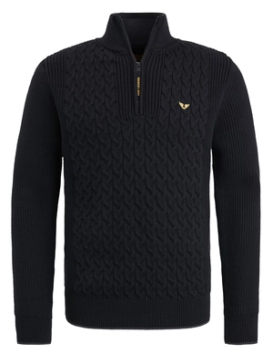 PME Legend Half zip collar cotton mix cable PKW2410305