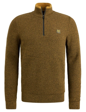 PME Legend Half zip collar cotton mouline PKW2410301