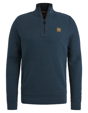PME Legend Half zip collar cotton mouline PKW2410301