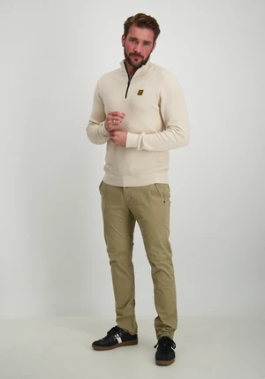 PME Legend Half zip collar cotton mouline PKW2410301