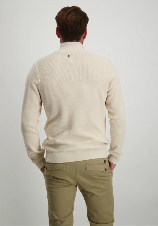 PME Legend Half zip collar cotton mouline PKW2410301
