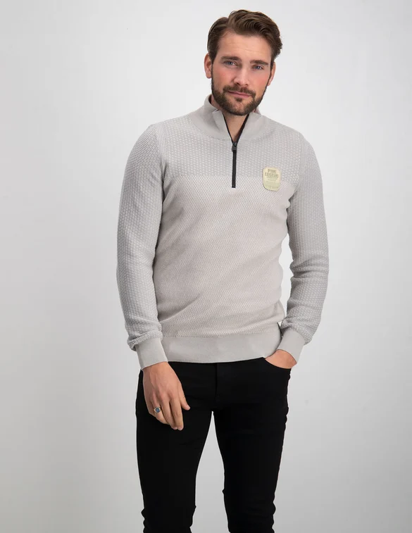 PME Legend Half zip collar cotton plated PKW2210301