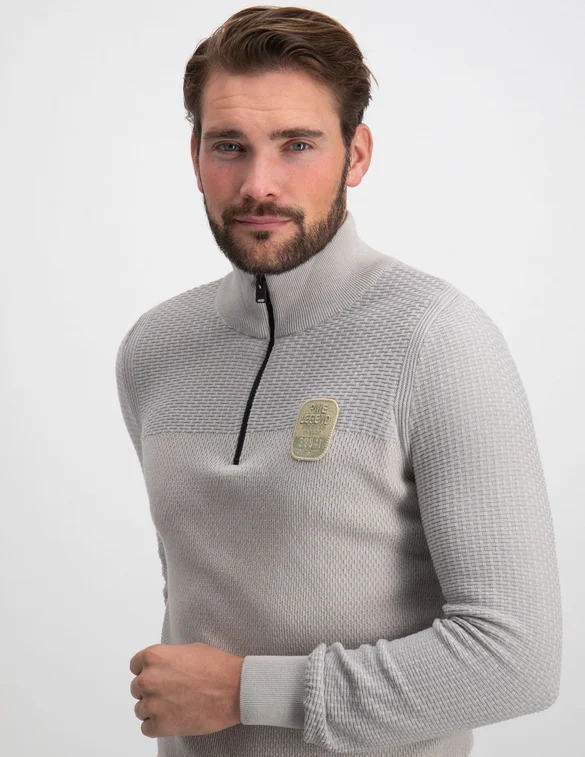 PME Legend Half zip collar cotton plated PKW2210301