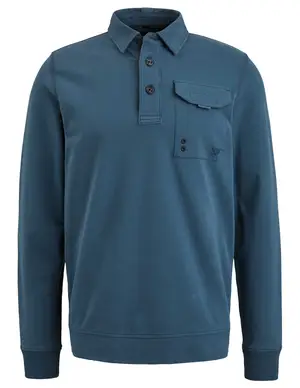 PME Legend Long sleeve polo cotton sweat PPS2309809