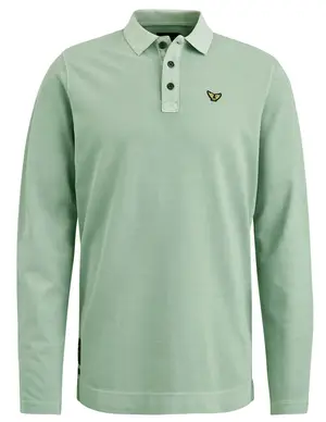 PME Legend Long sleeve polo pique garment dye PPS2308801