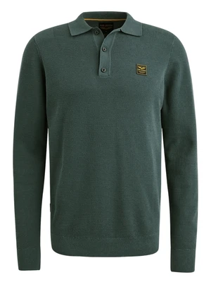 PME Legend Long sleeve polo structure knit PPS2508852