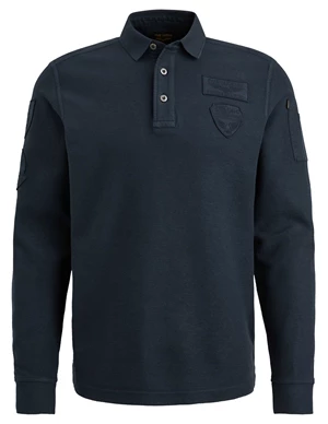 PME Legend Long sleeve polo structured pique PPS2402804