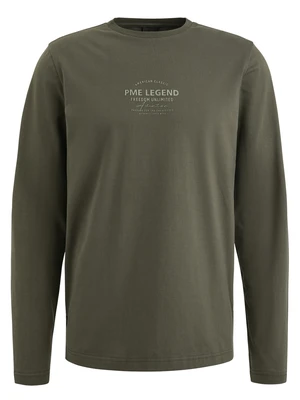 PME Legend Long sleeve r-neck cotton elastan PTS2502581