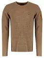 PME Legend Long sleeve r-neck cotton rib PKW2208301