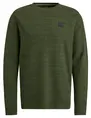 PME Legend Long sleeve r-neck waffel melange PTS2408561