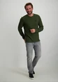 PME Legend Long sleeve r-neck waffel melange PTS2408561