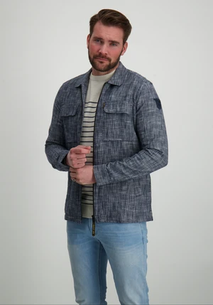 PME Legend Long Sleeve Shirt 2 tone Slub PSI2502228