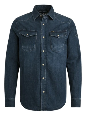 PME Legend LONG SLEEVE SHIRT BLUE DENIM WASH PSD2508222
