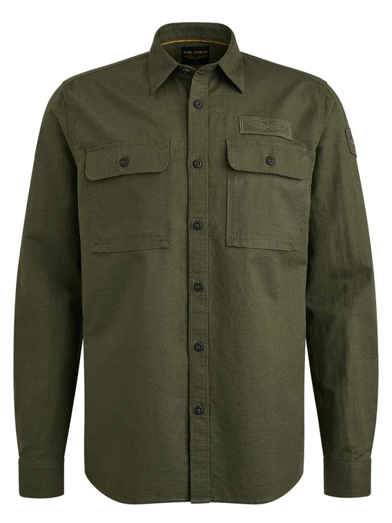 PME Legend Long Sleeve Shirt Cotton/linen PSI2504201