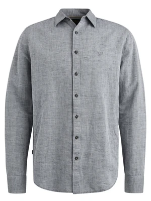 PME Legend Long Sleeve Shirt Ctn 2tone Linen PSI2504200
