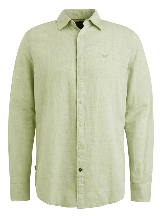 PME Legend Long Sleeve Shirt Ctn 2tone Linen PSI2504200