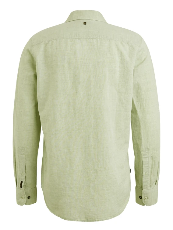 PME Legend Long Sleeve Shirt Ctn 2tone Linen PSI2504200