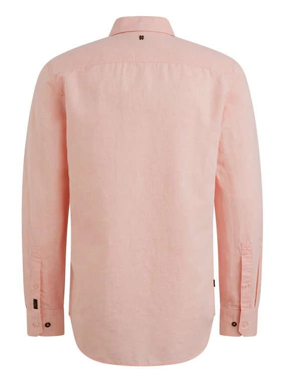 PME Legend Long Sleeve Shirt Ctn 2tone Linen PSI2504200