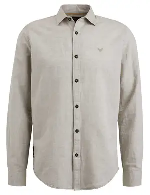PME Legend Long Sleeve Shirt Ctn Linen 2tone PSI2304231