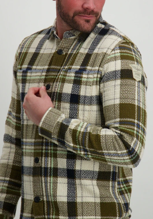 PME Legend Long Sleeve Shirt Dobby Mattweave PSI2411248