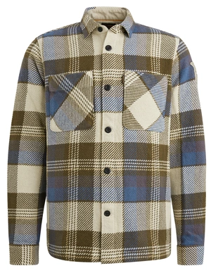 PME Legend Long Sleeve Shirt Heavy Flanel Che PSI2411251