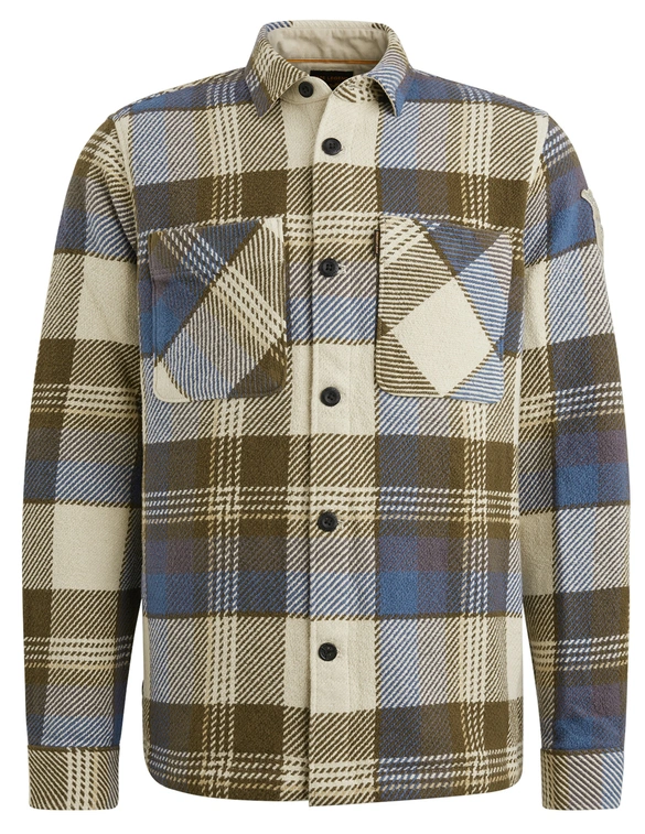 PME Legend Long Sleeve Shirt Heavy Flanel Che PSI2411251