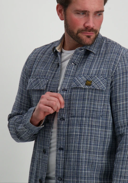 PME Legend Long Sleeve Shirt Multi Clr Tweed PSI2411241