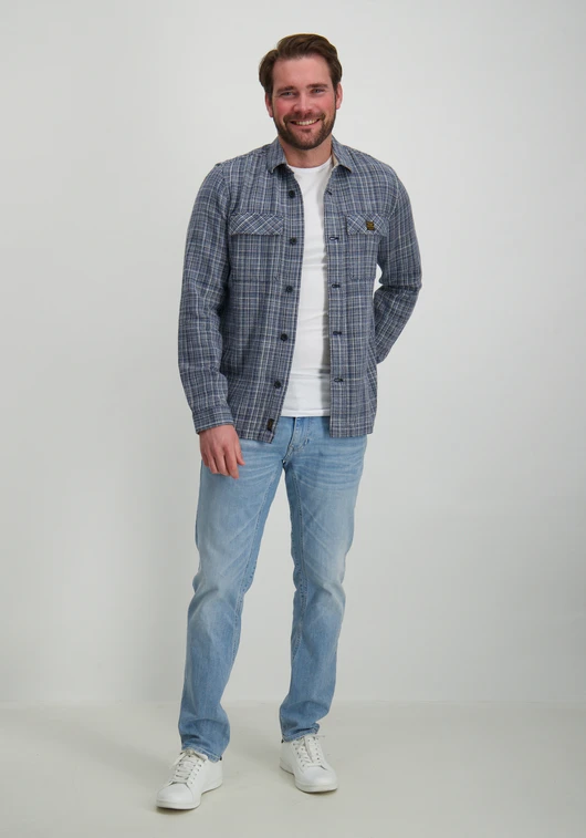 PME Legend Long Sleeve Shirt Multi Clr Tweed PSI2411241