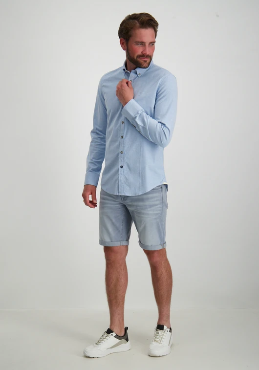 PME Legend Long Sleeve Shirt Oxford Stretch PSI2400022