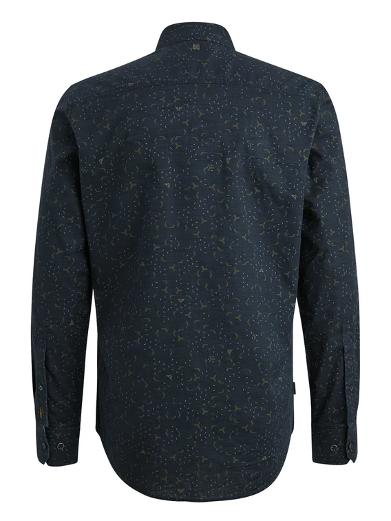 PME Legend Long Sleeve Shirt Print on Cotton PSI2502208