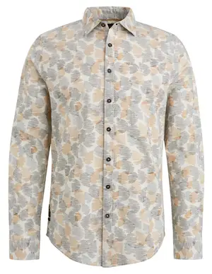 PME Legend Long Sleeve Shirt Print On Ctn Lin PSI2406231